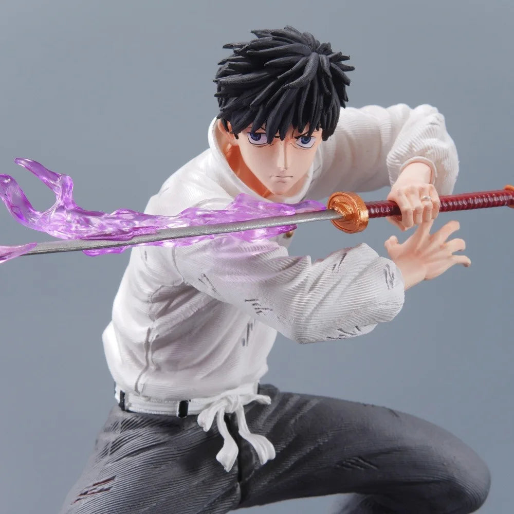Figura action Jujutsu Kaisen Okkotsu Yuta, 21cm, in PVC, decorazione da scrivania, collezione anime Otaku Family Store.