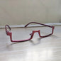 Occhiali cosplay Tokyo Ghoul, Jujutsu Kaisen e Madoka Magica, stile realistico, con montatura in plastica colorata.