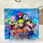 Scatola di carte Naruto KAYOU della collezione booster ufficiale, con immagini dei personaggi Naruto e simboli delle serie T2W9 e T4W8