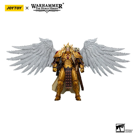 Figura d'azione Blood Angels Sanguinius, Primarca della IX Legione, dettagliata e articolata, ispirata a Warhammer 40K.