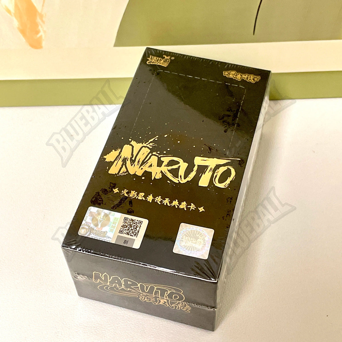 Carte da gioco Naruto TCG Kayou Chapter of the Ninja, box aperta con carte rare e promo, marca Otaku Family Store Online
