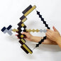 Spada e piccone trasformabili in plastica per cosplay Minecraft My World, figura da gioco Otaku Family Store Online.