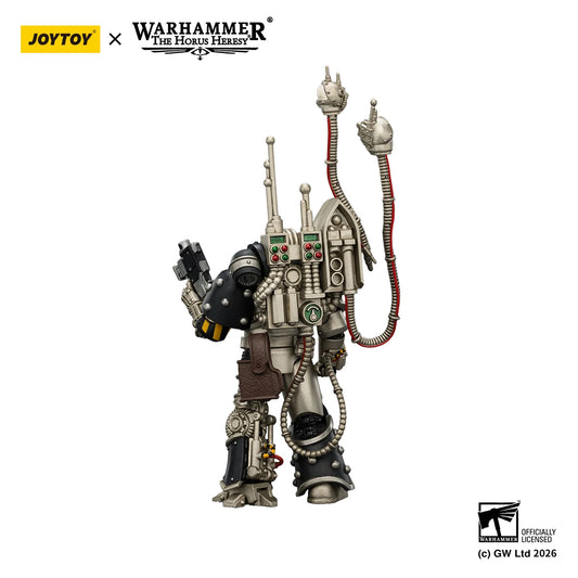 Figura d'azione Warhammer JOYTOY Iron Warriors Legion Praevian Warsmith, dettagliata in stile The Horus Heresy, 1/18 scale