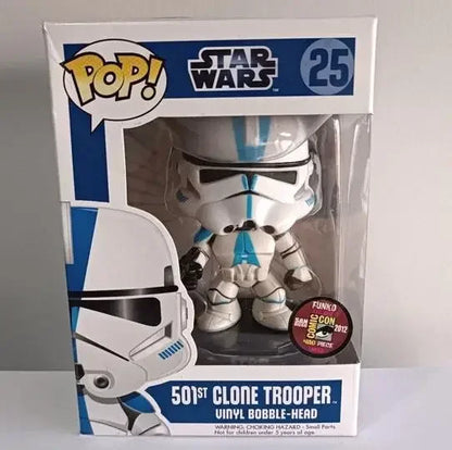 Funko POP Star Wars con Clone Trooper 501st, Darth Maul holografico e Boba Fett, figure collezione Otaku Family Store Online