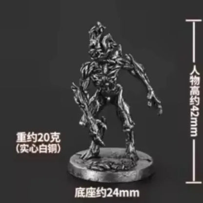 Miniatura di Dryad in metallo non verniciato, figura senza piombo per gioco di ruolo e wargame, modello da collezione Otaku Family Store