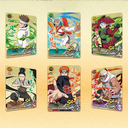Bustine di carte oro foil con 180 carte in lingua cinese, set di 36 bustine, prodotto Otaku Family Store Online
