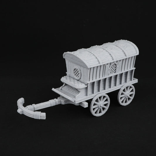 Carro da miniatura RPG 28mm di Otaku Family Store, accessorio per scenari di giochi di ruolo da tavolo, decorativo e giocattolo.