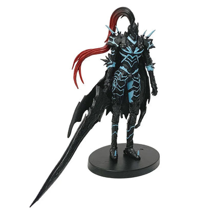 Figura d'azione Knight Commander Igris – Blood Shadow, della Shadow Legion, con dettagli realistici e pose dinamiche.