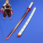 Spada cosplay da ninja Demon Slayer di 41 pollici con lama e manico dettagliati, perfetta per cosplay anime Demon Slayer.