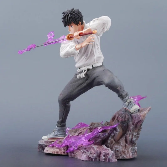 Figura action Jujutsu Kaisen Okkotsu Yuta, 21cm in PVC, decorazione da scrivania, collezione anime Otaku Family Store.