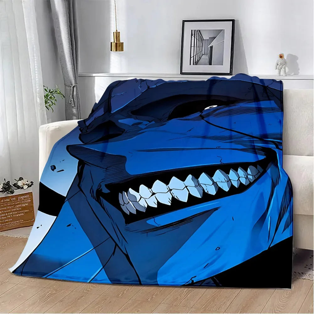 Lenzuola Solo Leveling con stampa 3D di mani carine, in flanella calda e avvolgente, gadget Otaku Family Store Online