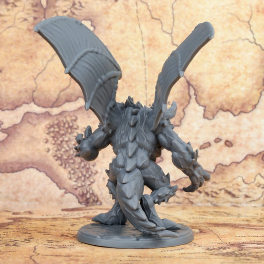 Miniatura di demone alato RPG, figura demoniaca per giochi di ruolo da tavolo, gadget strategico Otaku Family Store Online