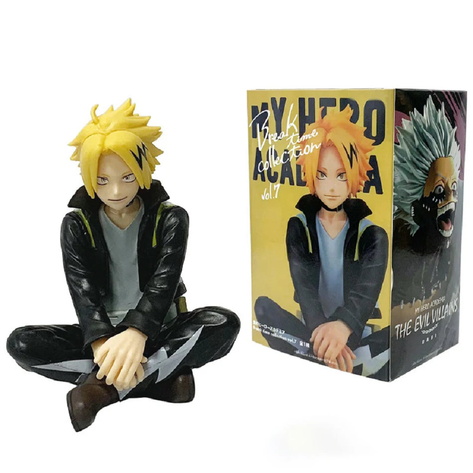 Figura da collezione di 14cm di Denki, Dabi e Izuku da My Hero Academia, action figure dettagliata di Otaku Family Store Online