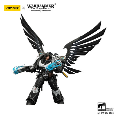 Action figure Raven Guard Corvus Corax di Warhammer The Horus Heresy in scala 1/18, modello di Otaku Family Store.