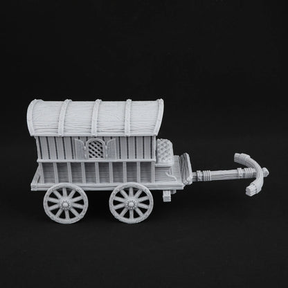 Carro in miniatura per terrain RPG 28mm, accessorio decorativo per giochi di ruolo e giochi da tavolo, di Otaku Family Store Online.