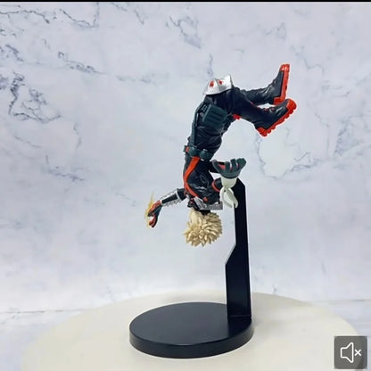 Figura d'azione Bakugou Katsuki di My Hero Academia, modello in PVC di 22cm, decorativo e collezionabile, perfetto come regalo natalizio.
