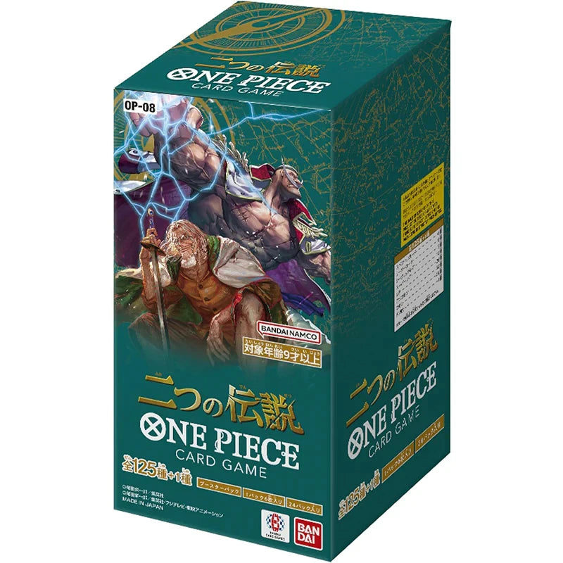 Booster box di carte One Piece Card Game Romance Dawn Edizione Giapponese con carte da gioco Otaku Family Store Online.