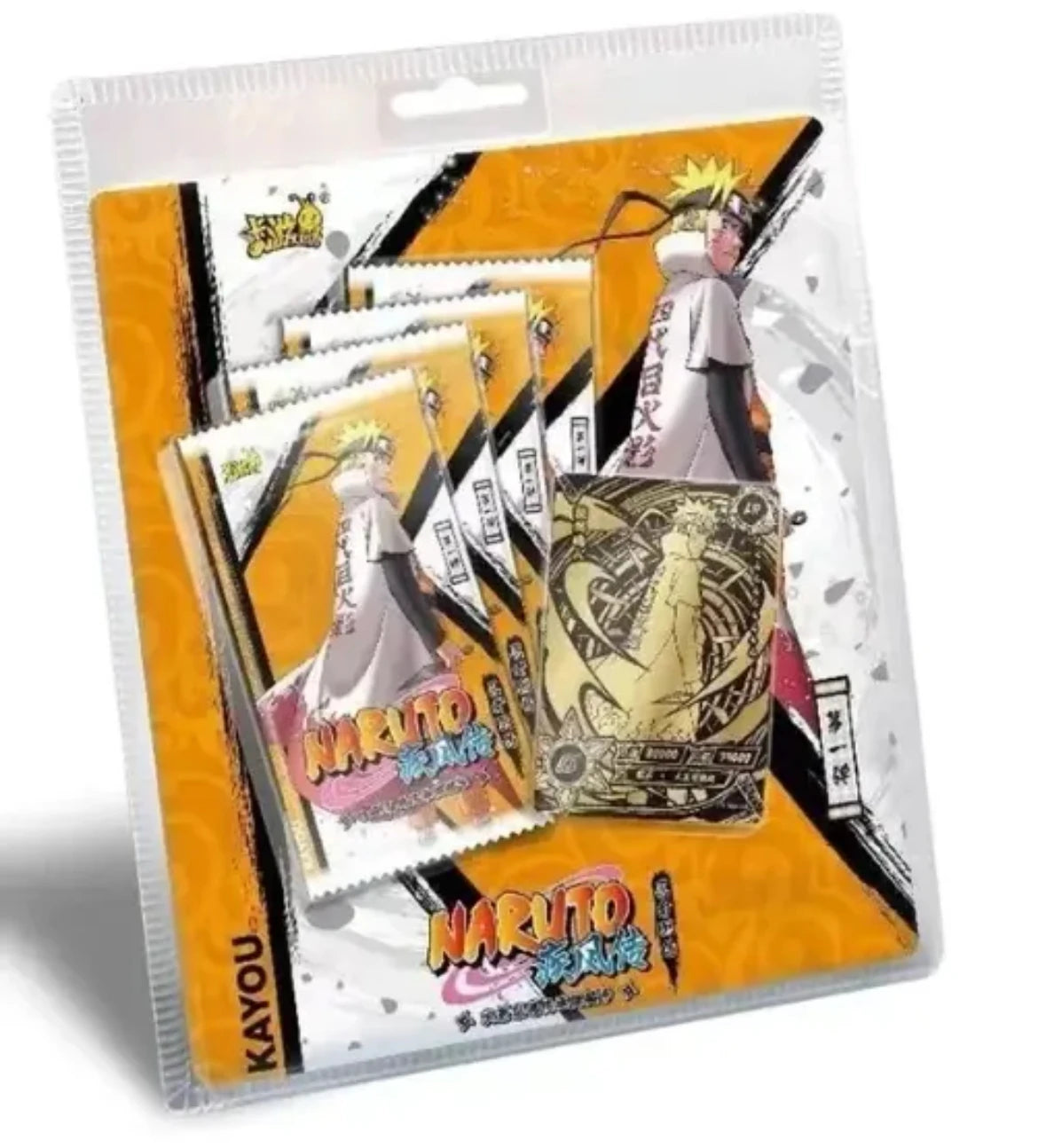 Carte Naruto TCG Kayou Chapter of the Ninja, rare e aperte, con immagini di carte da gioco collezionabili Otaku Family Store.