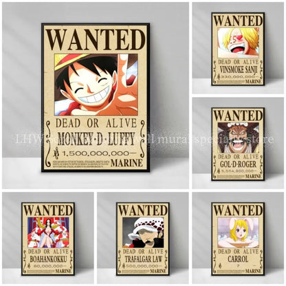 Figura da collezione One Piece di Otaku Family, decorativa, con avviso giallo, alta qualità, perfetta per pareti e collezioni.