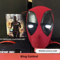 Maschera di Spider-Man con occhi mobili, in tessuto spandex, ideale per cosplay di Peter Parker e Halloween, marca Otaku Family Store