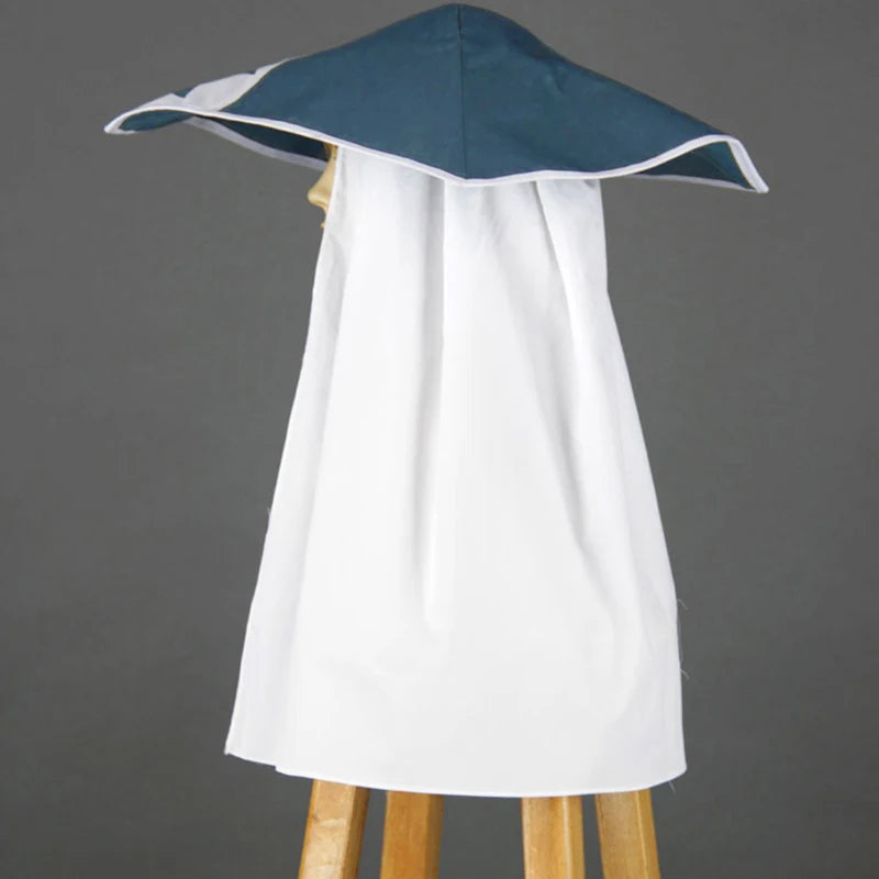 Cappello da Kage cosplay di Otaku Family Store Online, simbolo del potere nei villaggi ninja, con dettagli neri e stile tradizionale.