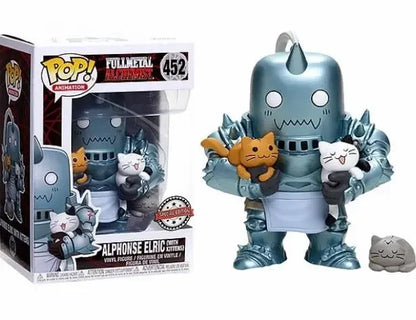 Funko POP di Edward e Alphonse Elric dalla serie anime, figura in stile collezione Otaku Family Store Online.