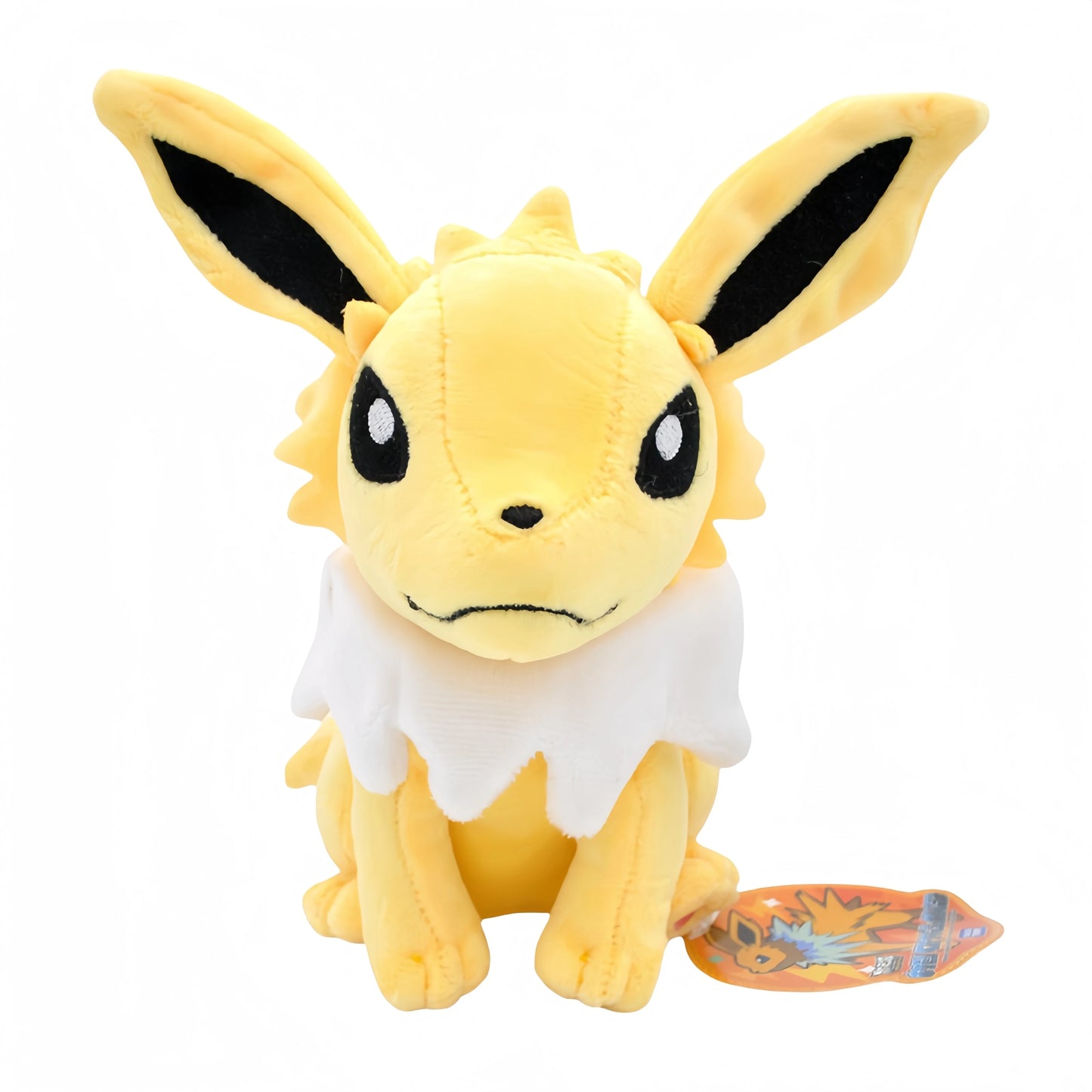 Set completo di peluche Pokémon Eevee e famiglia, include Sylveon, Umbreon, Vaporeon, Flareon e Pikachu, morbidi e colorati.