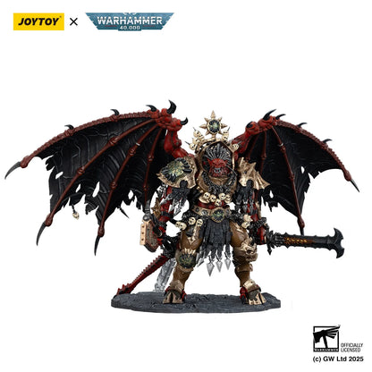 Figura d'azione Warhammer 40k Angron, Primarch dei World Eaters, altezza 38cm, dettagliata e dipinta a mano.