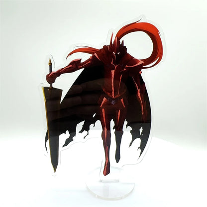 Supporto in acrilico Solo Leveling con raffigurazione di Sung Jin-Woo, gadget collezionabile di Otaku Family Store Online