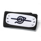 Copricapo Naruto cosplay Otaku Family Store, fascia frontale ninja Hitai-ate in tessuto con dettagli del personaggio.