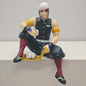 Action figures Demon Slayer Anime con Tanjirou, Tomioka, Giyuu, Zenitsu e Nezuko, dettagli colorati e posizioni dinamiche