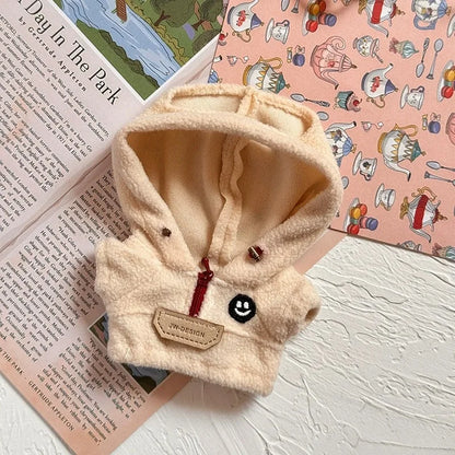Giaccone invernale down per bambola Labubu, con cappuccio in pile e cappello, vestito da Otaku Family Store Online