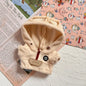 Giaccone invernale down per bambola Labubu, con cappuccio in pile e cappello, vestito da Otaku Family Store Online