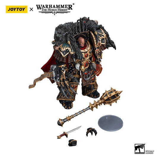 Figura d'azione Warhammer 40k Sons of Horus Warmaster Horus Primarch 1/18, dettagliata e articolata, di marca Otaku Family Store.