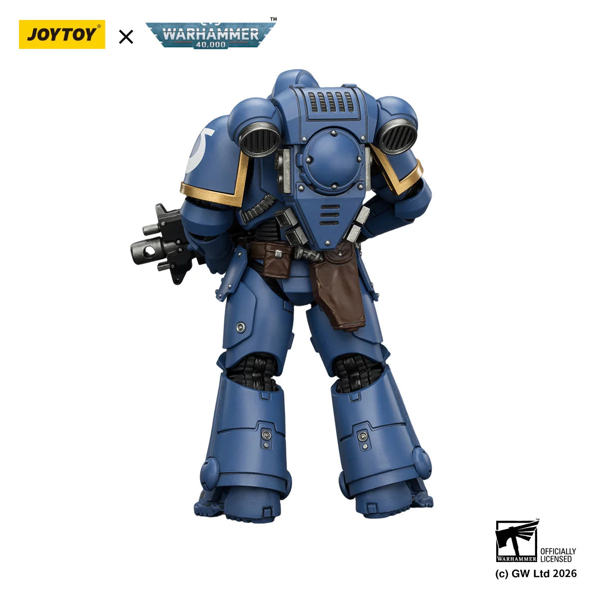 Figura d'azione Ultramarines Intercessor Warhammer 40K in formato 1/18, modello anime, regalo, di Otaku Family Store Online.