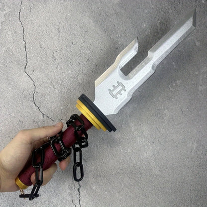 Katana cosplay da 18 pollici di Fushiguro Toji, spada giapponese completa per cosplay Jujutsu Kaisen, lama in stile samurai.