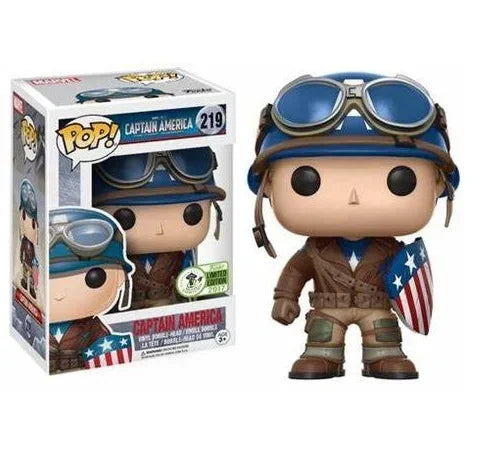 Funko Pop di Captain America dei Vendicatori: personaggio in vinile con dettagli iconici, collezione Otaku Family Store Online.