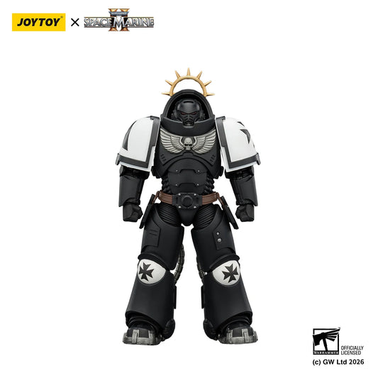 Action figure Otaku Family Store di Warhammer 40K Ultramarines Heavy Intercessor in scala 1/18, dettagliato e colorato.