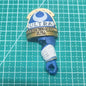 Figura d'azione Warhammer Ultramarines Metaurus di JOYTOY con ascia, scudo e pistola al plasma, dettagli realistici e dinamici.