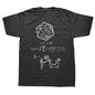 T-shirt "I Have A Plan" con dado D20, streetwear Dungeon Dragon, gadget Otaku Family Store, stampa frontale colorata
