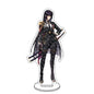 Supporto acrilico Solo Leveling Sung Jin-Woo, gadget in plexiglass con figura dettagliata, perfetto per collezionisti anime e manga