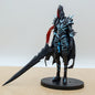 Action figure Igris, il Comandante Rosso Sangue da Solo Leveling, con dettagli artistici, posa dinamica e colori vivaci.
