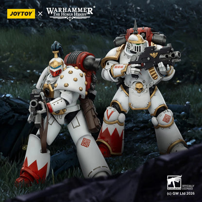 Figura d'azione Warhammer 40K White Scars MKVI Tactical Legionary, modello 1/18, marca Otaku Family Store Online