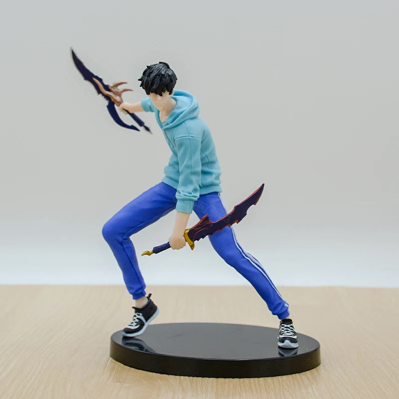 Action figure Igris, il Comandante Rosso Sangue, da Solo Leveling, con dettagli artistici e pose dinamiche, di Otaku Family Store Online.