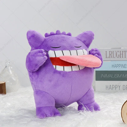 Peluche Gengar di Pokémon, morbido e dettagliato, ideale come giocattolo o decorazione, prodotto da Otaku Family Store Online
