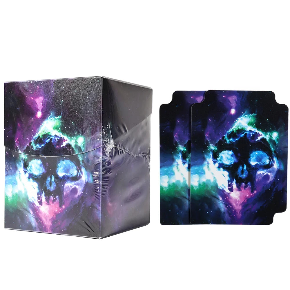 Scatola di stoccaggio Deck Box 100+ con doppio divisorio per carte MTG, YGO e TCG, marca Otaku Family Store Online