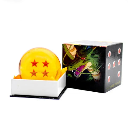 Palla di cristallo Dragon Ball Z con stelle 1-7, decorazione in resina per cosplay e giochi, ispirata a Dragon Ball.