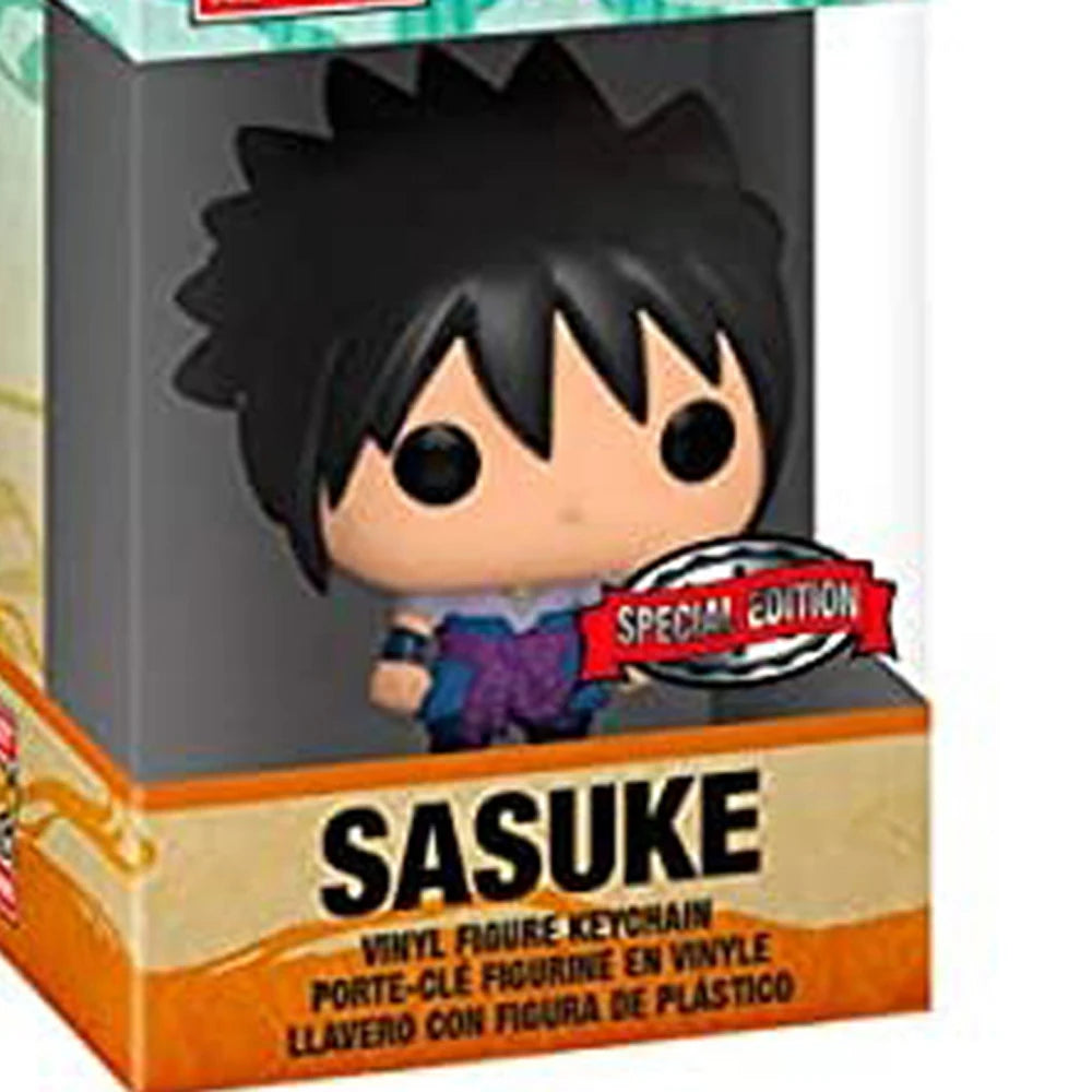Portachiavi Naruto e personaggi anime come Kakashi, Kurama e Sasuke, gadget Otaku Family Store, dettagli colorati e di alta qualità.