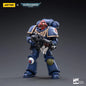 Figura d'azione Warhammer 40K Ultramarine Guilliman Titus Metaurus Chaplain Biologis Calgar Varus MKIII, dettagliata e in posa