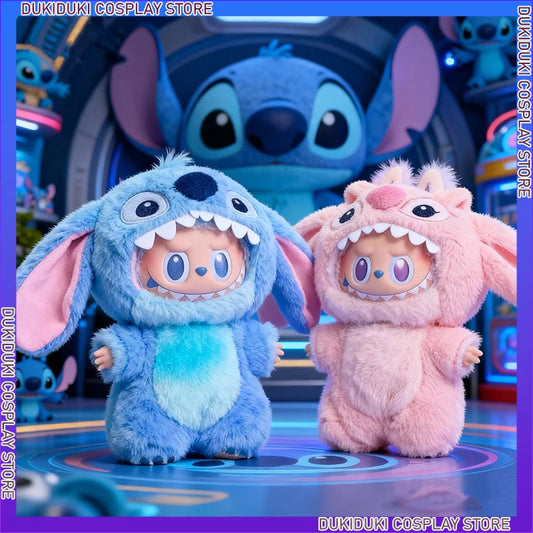 Set di abbigliamento carino Labubu 3.0, outfit cartone animato, mini peluche 17cm, accessori moda per bambole Otaku Family Store